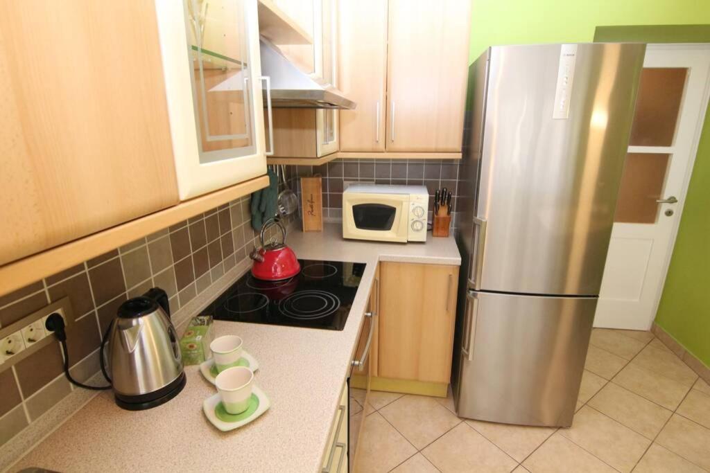Fast Friend - Cozy Apartment In The Center With Private Garage 里耶卡 外观 照片